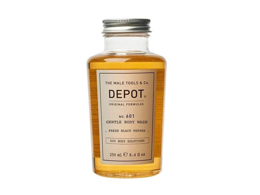 Depot 600 Body Solutions No. 601, Botanical Complex, Cleansing, Fresh Black Pepper, Body Wash, 250 ml