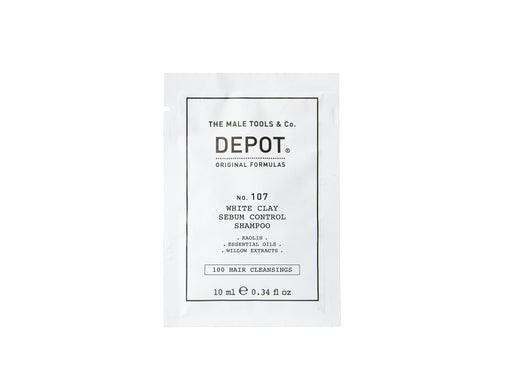 Depot Cleansing No. 107 Kaolin Hair Shampoo 10 ml.