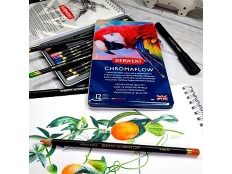 Derwent Chromaflow 12 Tin