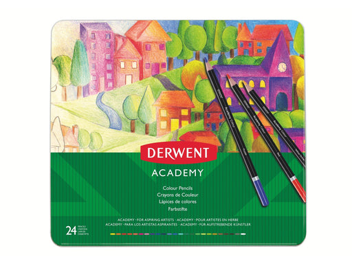 Derwent Colour Pencils (24 Tin)