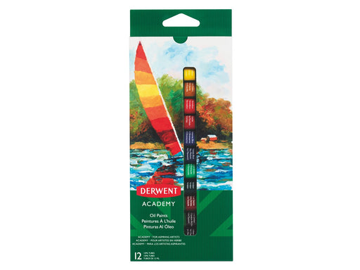 Derwent Oil Paints 12ml (12 Pack)
