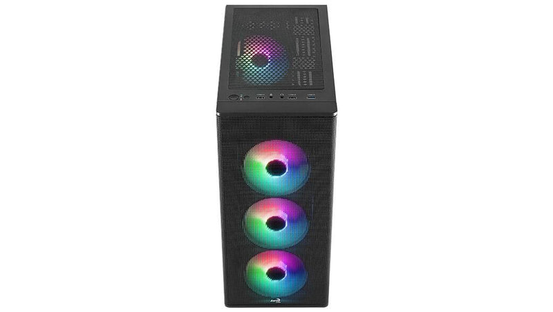 AeroCool PC Gehäuse Designer-G-BK-v2 Mid-Tower Schwarz