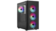 AeroCool PC Gehäuse Designer-G-BK-v2 Mid-Tower Schwarz