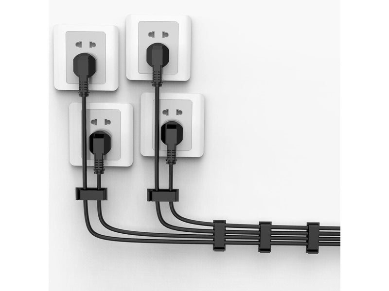 Desire2 Enfold Cable Clips Black 40-pack
