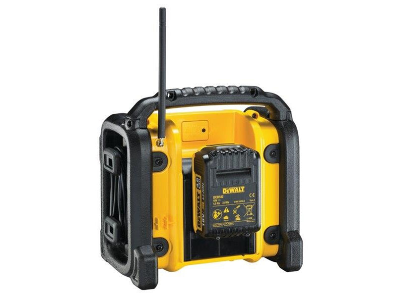 Dewalt 18-10.8v xr digital compact radio - DAB/DAB+/AM/FM