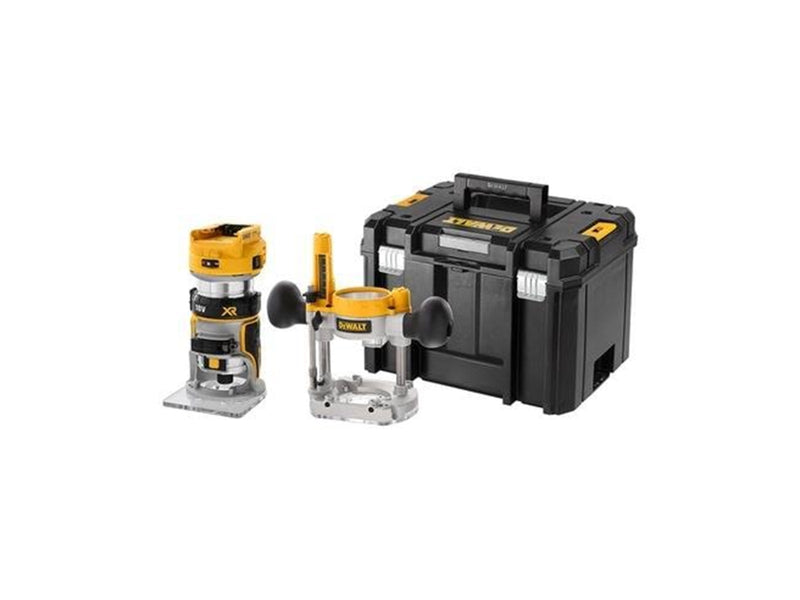 Dewalt 18V XR Brushless 8mm (1/4") Router