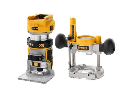 Dewalt 18V XR Brushless 8mm (1/4") Router - Bare Unit