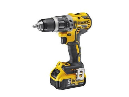 Dewalt 18V XR Brushless Hammer Drill Driver - 2 x 5Ah