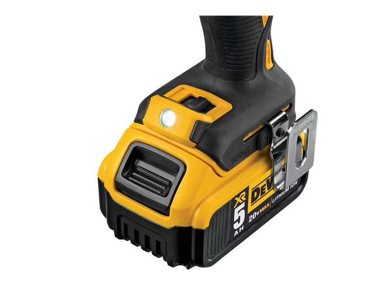 Dewalt 18V XR XRP Brushless Drill Driver - 2 x 5Ah