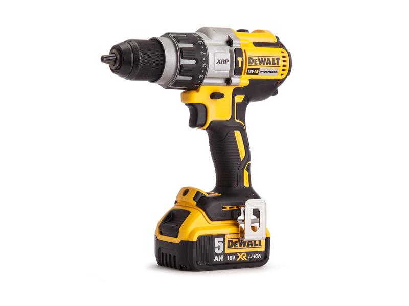 Dewalt 18V XR XRP Hammer Drill Driver - 2 x 5Ah