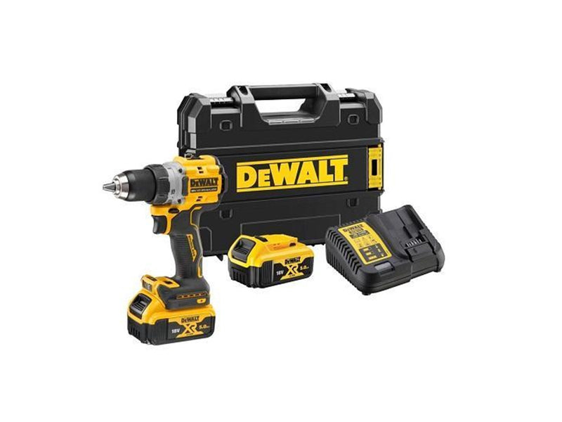 Dewalt Brushless Drill Driver DCD800P2T 18 V + 2 x 5 Ah