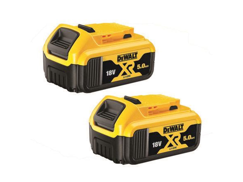 Dewalt DCB184P2-XJ 18 V 5 Ah Battery Set