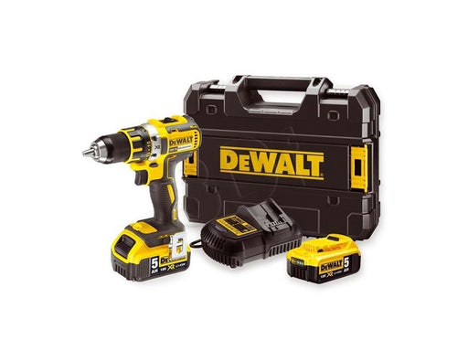 Dewalt DCD791P2-QW 18V XR Brushless Compact Drill Driver - 2 × 5 Ah