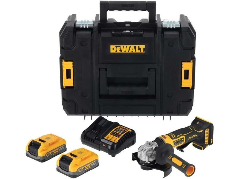 Dewalt DCG405S2T-QW Cordless Angle Grinder
