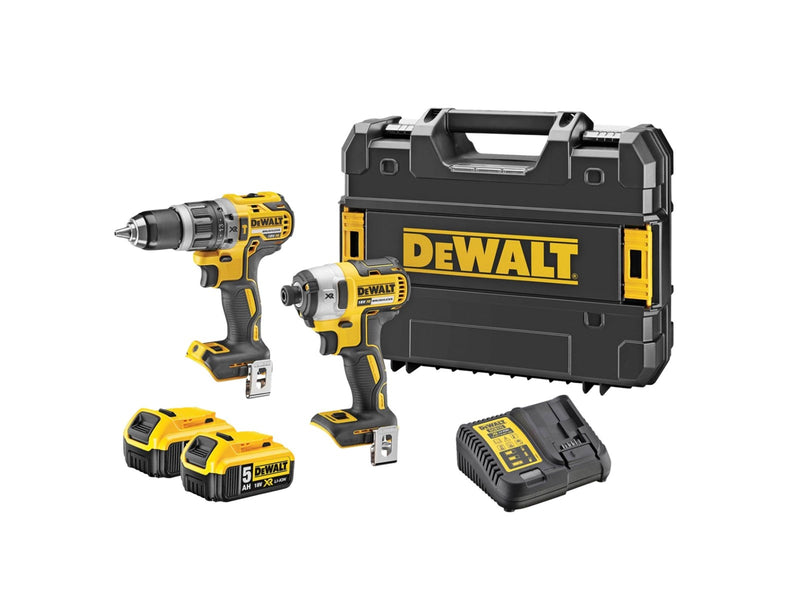 Dewalt DCK266P2T 18V XR Brushless Twin Kit - 2 X 5Ah
