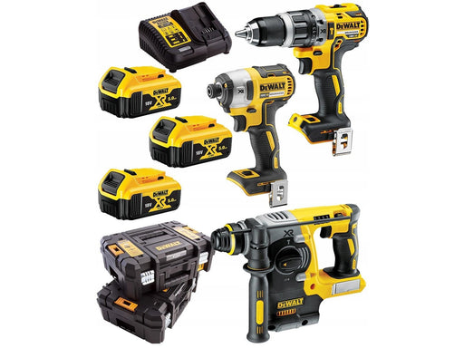 Dewalt DCK368P3T-QW Cordless Tool Kit