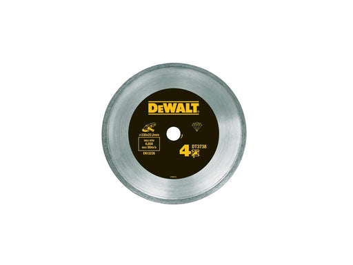 Dewalt DT3738-XJ Blade with continuous edge serration for cutting tiles