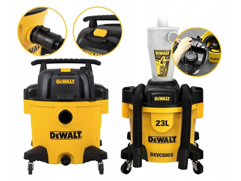 Dewalt DXVCS002 Cyclone Dust Collector - 23 L