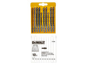Dewalt Jigsaw Blade Set - XPC 10 Piece Set - Wood Cutting