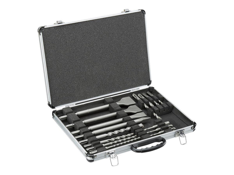 Dewalt SDS Plus 15 Piece Drill And Chisel Set In Alu Case