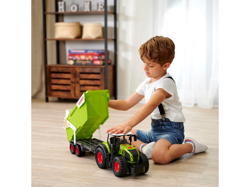 Dickie CLAAS Farm Tractor & Trailer