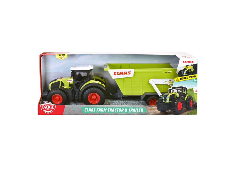 Dickie CLAAS Farm Tractor & Trailer