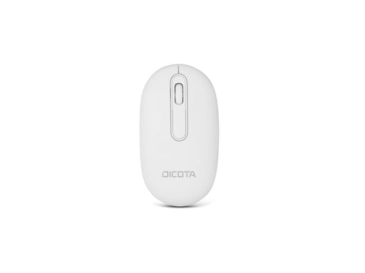 Dicota Bluetooth Mouse DESKTOP - Bluetooth/2.4GHz | Rechargeable | 800-1600 DPI | White - Maus (Weiß)