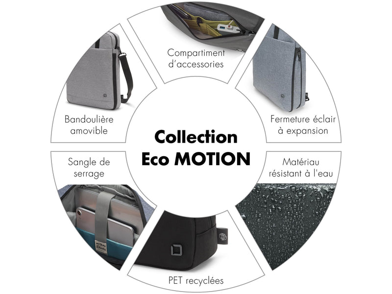 Dicota Pouch Eco Motion | Gray
