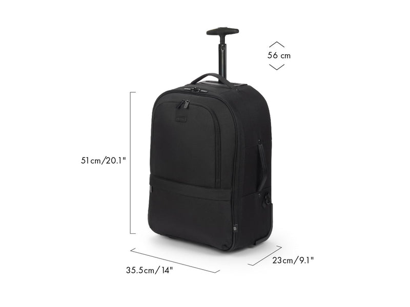 Dicota Roller Eco Core Rucksack für Laptop 16" | Schwarz