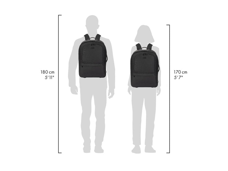 Dicota Roller Eco Core Rucksack für Laptop 16" | Schwarz
