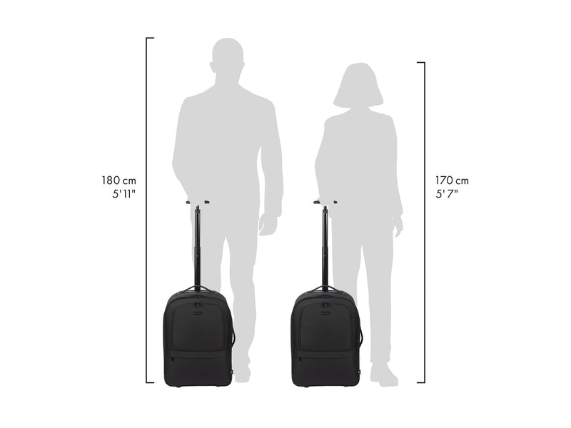 Dicota Roller Eco Core Rucksack für Laptop 16" | Schwarz