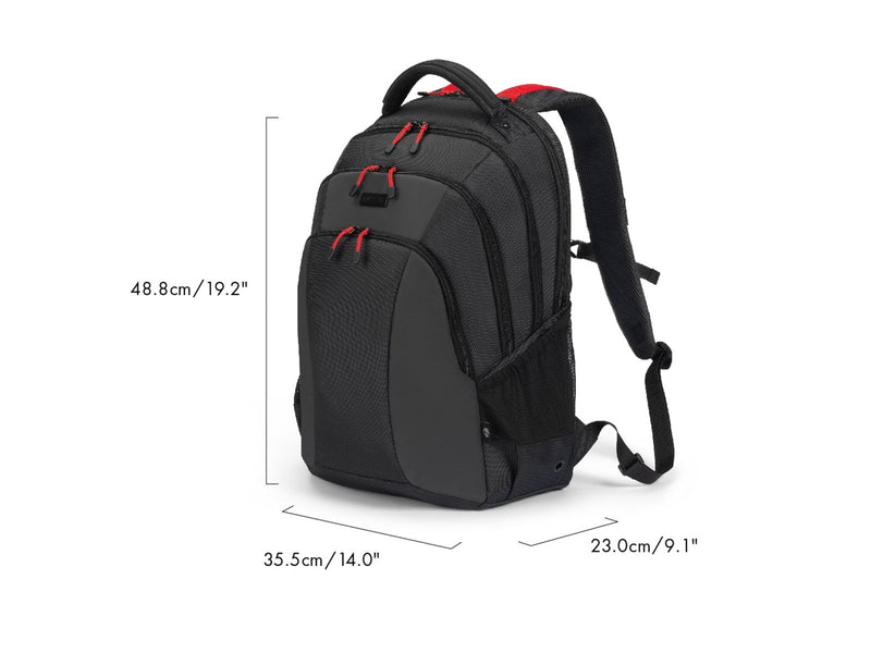 Dicota Seeker II Rucksack für Laptop 16" | Schwarz
