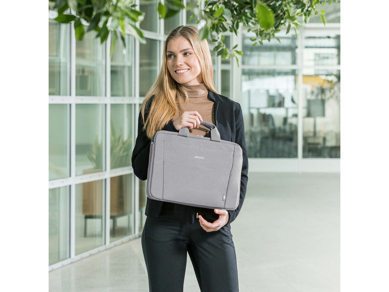 Dicota Slim Eco Base Laptop-Tasche für Laptop 12.5" | Grau