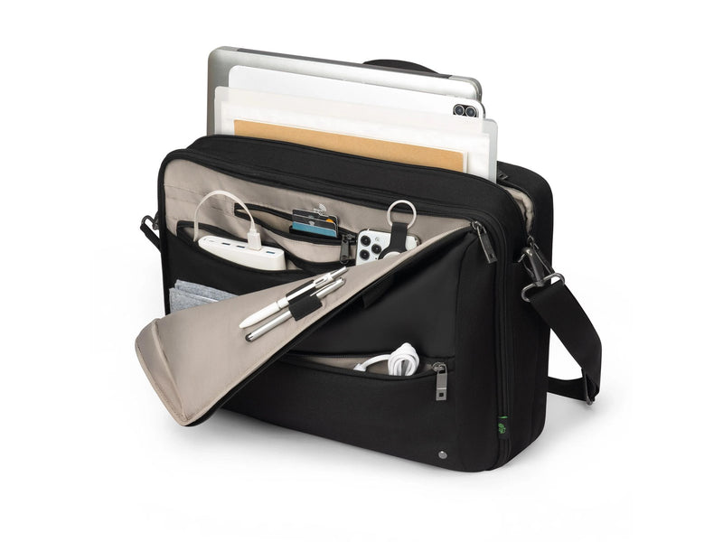 Dicota Top Traveller Dual Five Laptop-Tasche für Laptop 16" | Schwarz