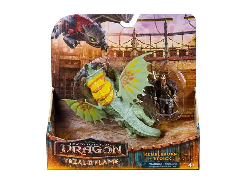 Disney Viking & Dragon-Rumblehorn & Stoick