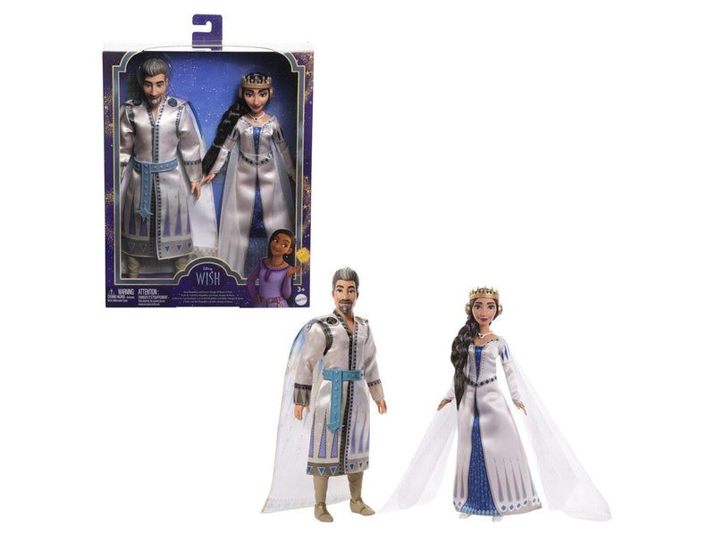 Disney Wish King Magnifico and Queen Amaya of Rosas 2-Pack