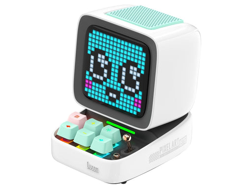 Divoom DitooPro Retro Pixel Art Bluetooth Speaker - White
