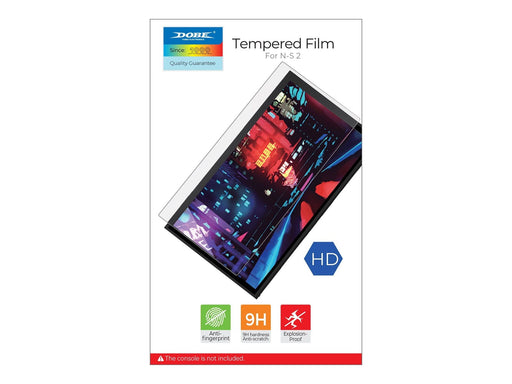 Dobe Temp Glass Screen Protector Switch 2 (2 pack) - Miscellaneous Displayschutzfolie - Nintendo Switch 2