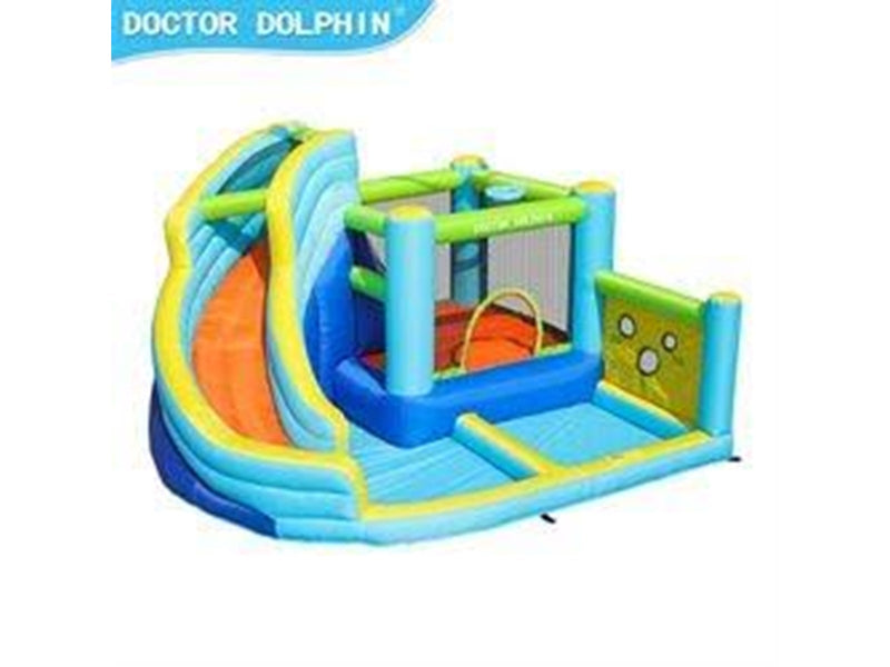 Doctor Dolphin Bouncer Water Park with 450W Blower