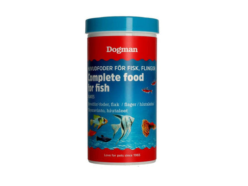 Dogman Alleinfutter Flockenfutter für Fische 100ml