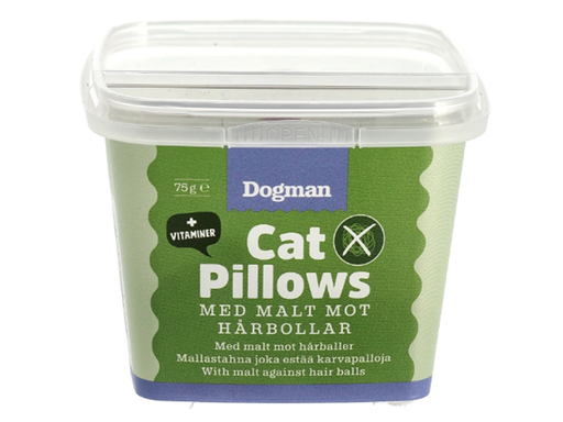 Dogman Anti-Hairball Katzensnacks Kissen 75g