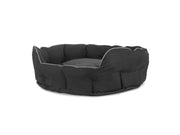Dogman Bed Buddy Oval Black S 50x40x20cm