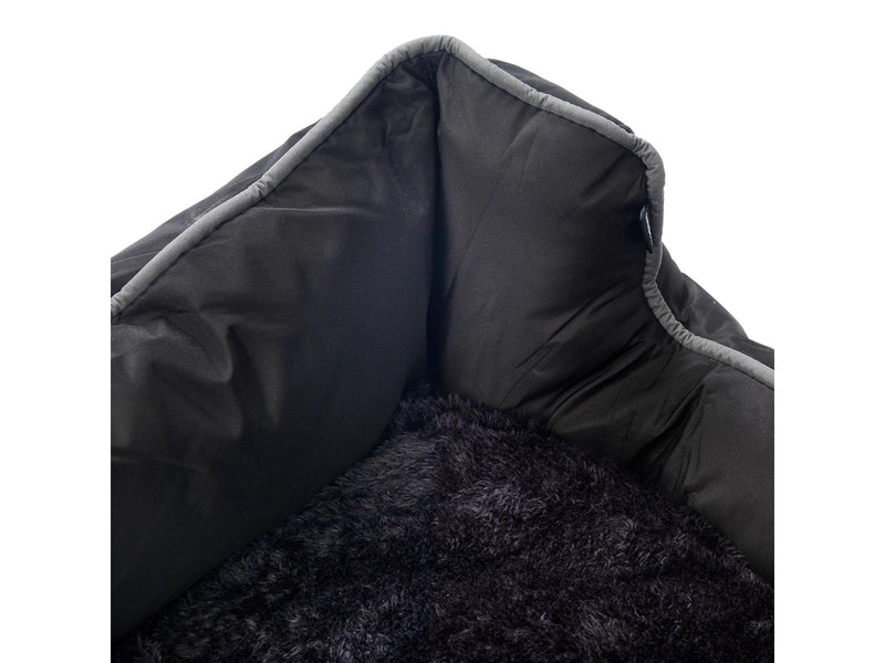 Dogman Bed Buddy Rectangular XL Black 90x77x23cm