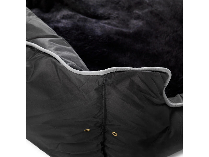 Dogman Bed Buddy Rectangular XL Black 90x77x23cm