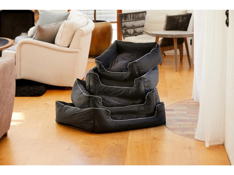 Dogman Bed Buddy Rectangular XL Black 90x77x23cm