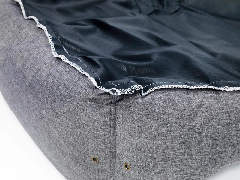 Dogman Bed Buddy Rectangular XL Grey 90x77x23cm