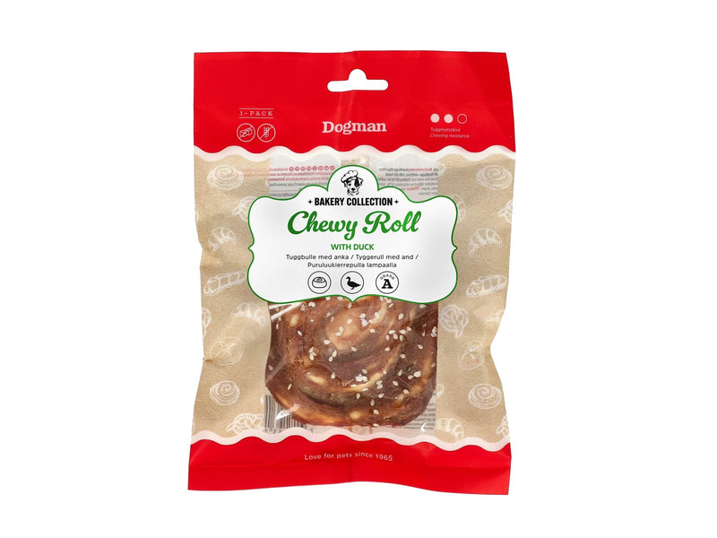 Dogman Chewy Roll Duck