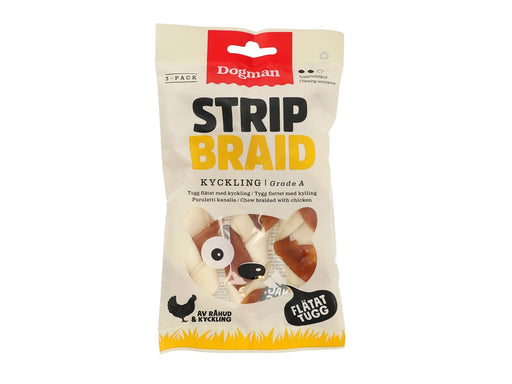 Dogman Chicken strip braid 3p