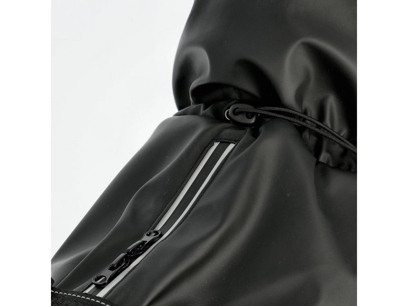 Dogman Dog Raincoat Aqua Black 30cm