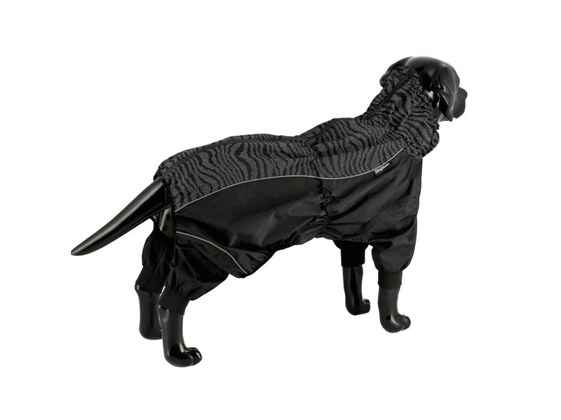 Dogman Dot Raincoat Waterproof Dog Overall Reflective Pattern 40cm